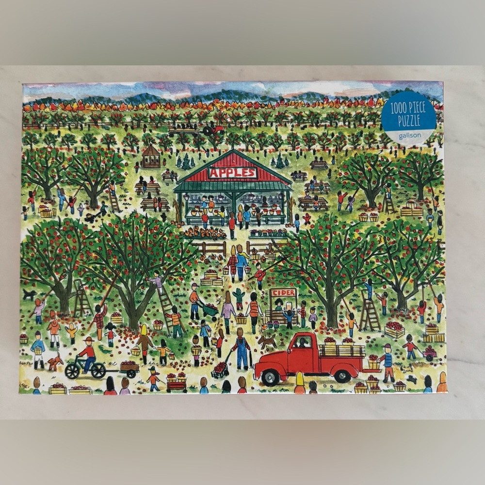 🍎New! Apple Pickin’ Puzzle by Michael Storrings
